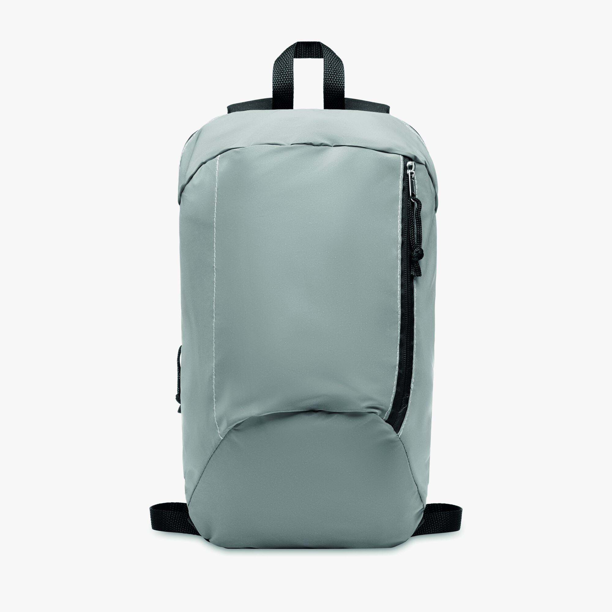 Personalised front reflective backpack